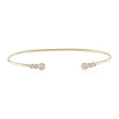 Brazalete en oro con I2 (G) Diamate (de Melo)