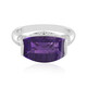 Anillo en oro con Amatista de Zambia (SUHANA)