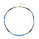 Collar en plata con Aguamarina Santa María (Riya)
