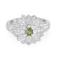 Anillo en plata con Turmalina cuprífera