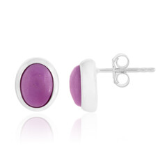 Pendientes en plata con Fosfosiderita