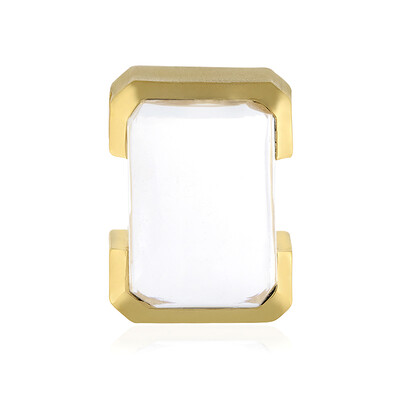 Colgante en plata con Cuarzo blanco