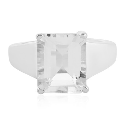 Anillo en plata con Cuarzo blanco