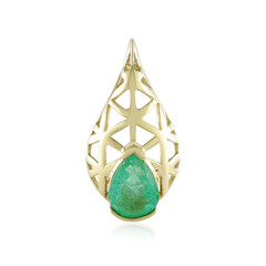 Colgante en oro con Esmeralda de Etiopía (Ornaments by de Melo)