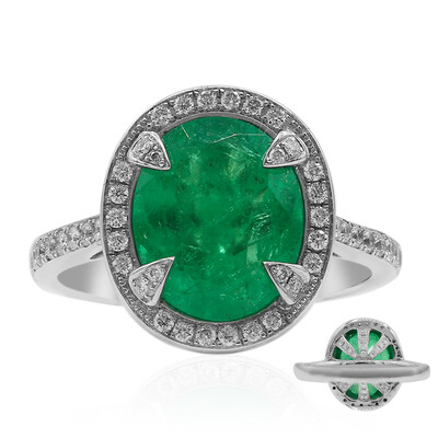 Anillo en oro con Esmeralda de Colombia (Estée Collection)