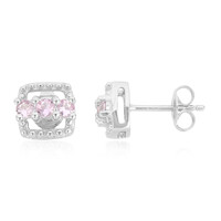 Pendientes en plata con Topacio imperial de Katlang