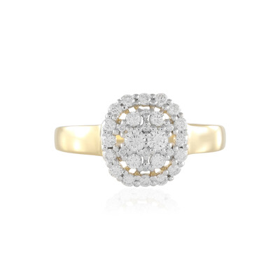 Anillo en oro con Diamante SI2 (H) (de Melo)