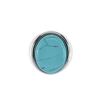 Colgante en plata con Turquesa