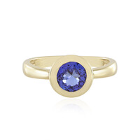 Anillo en oro con Tanzanita AAA (de Melo)