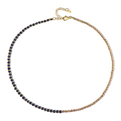 Collar en plata con Zafiro azul