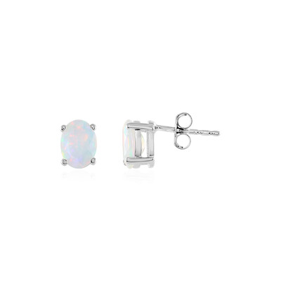 Pendientes en plata con Ópalo de Welo