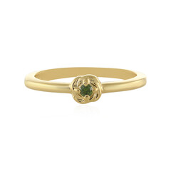 Anillo en plata con Diamante I3 verde