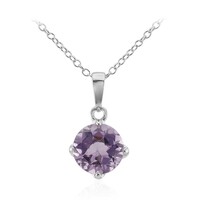 Collar en plata con Amatista