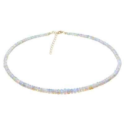 Collar en plata con Ópalo de Welo