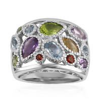 Anillo en plata con Amatista Rosa de Francia