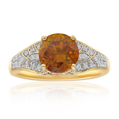Anillo en oro con Esfalerita