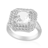 Anillo en plata con Danburita