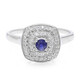 Anillo en plata con Zafiro de Kanchanaburi