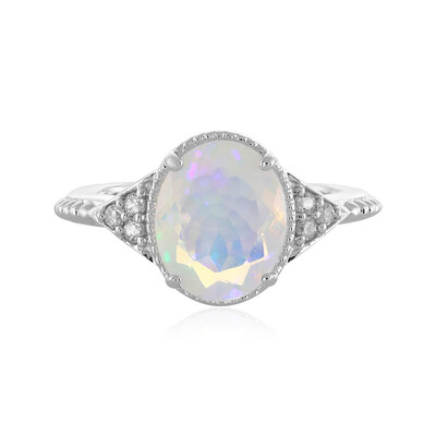 Anillo en plata con Ópalo de Welo
