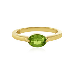 Anillo en plata con Peridoto