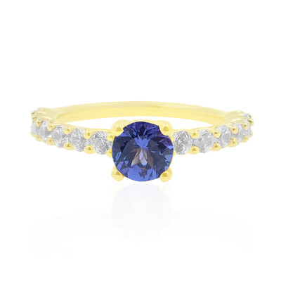 Anillo en oro con Tanzanita AAA (de Melo)