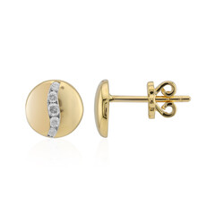 Pendientes en oro con Diamante SI1 (G)