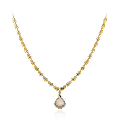 Collar en plata con Ópalo de Welo