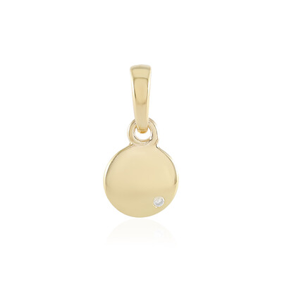 Colgante en plata con Diamante I2 (I)