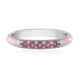 Anillo en plata con Turmalina rosa