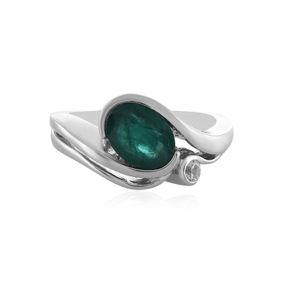 Anillo en plata con Grandidierita