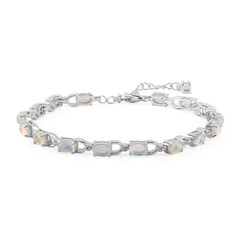 Brazalete en plata con Ópalo de Welo