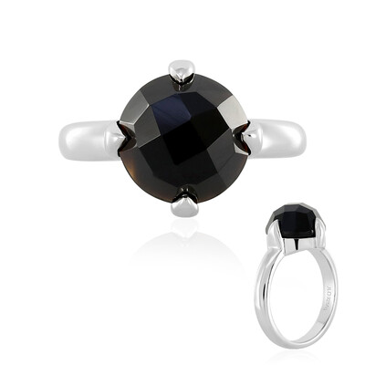 Anillo en plata con Ónix negro