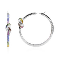 Pendientes en oro con Zafiro azul (Estée Collection)
