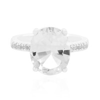 Anillo en plata con Cuarzo blanco