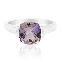 Anillo en plata con Ametrino