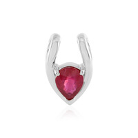 Colgante en plata con Rubí de Bemainty