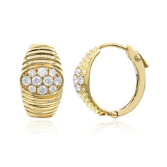 Pendientes en oro con Diamante SI2 (H) (CIRARI)