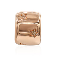 Colgante en oro con Diamante rosa de Francia de Argyle SI1