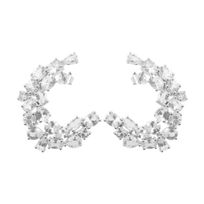 Pendientes en plata con Danburita