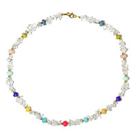 Collar en plata con Ópalo de Etiopía