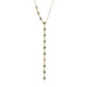 Collar en oro con Diamante VS1 azul cielo