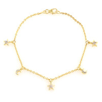 Brazalete en plata con Diamante I2 (I)