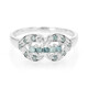 Anillo en plata con Diamante fantasía