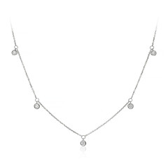 Collar en oro con Diamante SI1 (H)