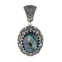 Colgante en plata con Concha de Abalone (Annette classic)
