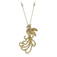 Collar en oro con Diamante fancy SI2 (CIRARI)