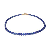 Collar en oro con Tanzanita AAA (AMAYANI)