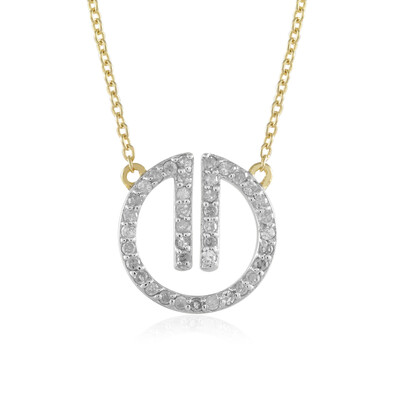 Collar en plata con Diamante I3 (J)