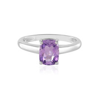 Anillo en plata con Amatista