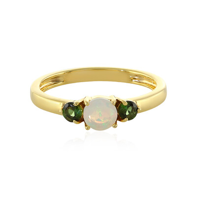 Anillo en plata con Ópalo de Welo